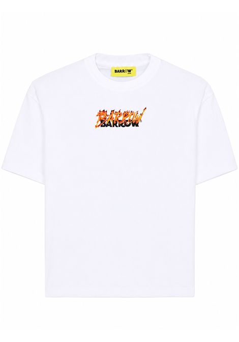 T-shirt con stampa BARROW KIDS | F6BKJBTH088002